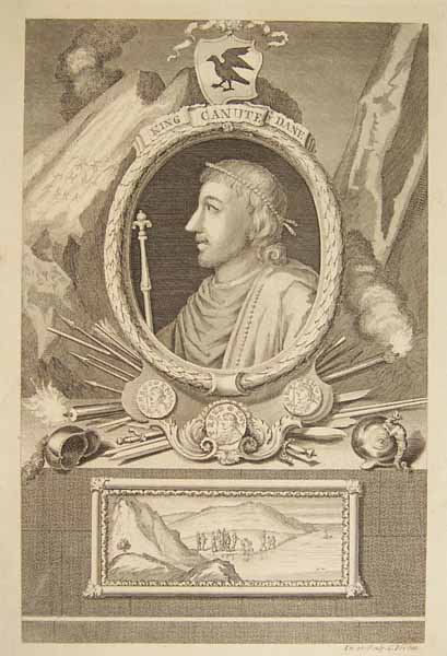 portrait of King Canute